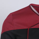 NEW Star Trek For Picard 2 Command Starfleet Cosplay Uniform Top | Red Blue Gold Costume Shirt-WickyDeez - MainKinez-WickyDeez