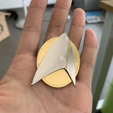 NEW Star Trek Picard Combadge Badge Set Command Science Engineering Pin Brooch Rank Pips Set-Star Trek-WickyDeez