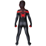 Kids PS5 Spiderman Miles Morales Jumpsuit Playstation 5 Cosplay Full Costume Set WickyDeez