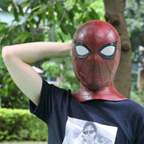 Spider-Man 2018 Avengers 3 Infinity War Cosplay Mask 3D Latex Spiderman Mask-Marvel Comics Cosplay-WickyDeez