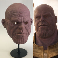 Thanos Infinity War Pink Face Mask Version & Infinity War Gauntlet Cosplay Props-Marvel Comics Cosplay-WickyDeez