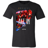 The Flash ALL IN Unisex Short Sleeve Jersey Tee-T-Shirts-WickyDeez