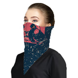 Red Panda Boxing Face Mask Scarf Cover | 2x - 50x Disposable Five Layer Filter Pads Available - WickyDeez