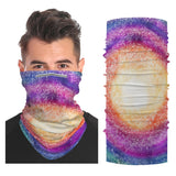 Galaxy Star Multi-Color Snood Face Mask Balaclava Scarf Cover | 2x - 50x Disposable Five Layer Filter Pads Available - WickyDeez