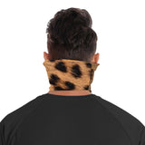 Roaring Leopard Bandana Face Mask Cover | 2x - 50x Disposable Five Layer Filter Pads Available - WickyDeez