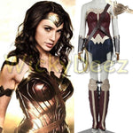 Wonder Woman Cosplay Adult Costume Diana Prince Justice League Dawn of Justice Suit Custom Costume-DC Comics Cosplay-WickyDeez